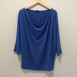 Eileen Fisher Blue Blouse
